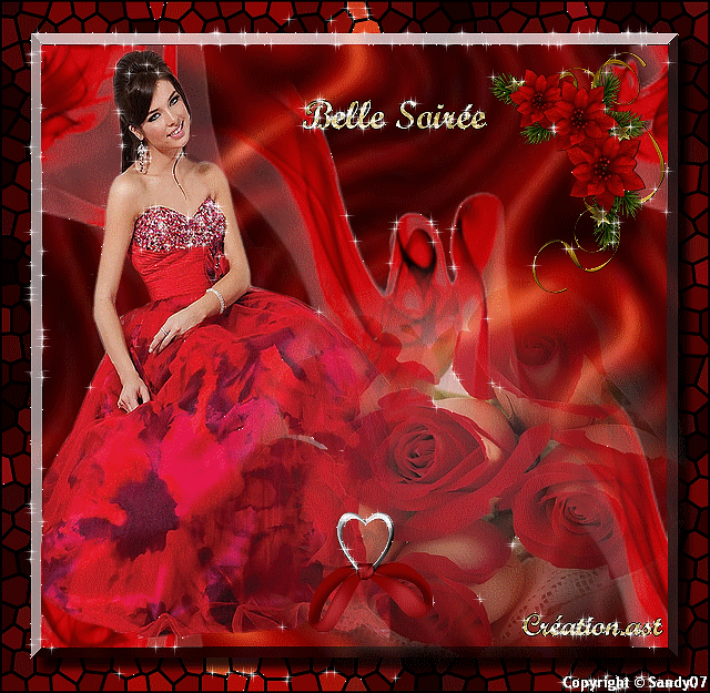 Ma création .. Belle soirée